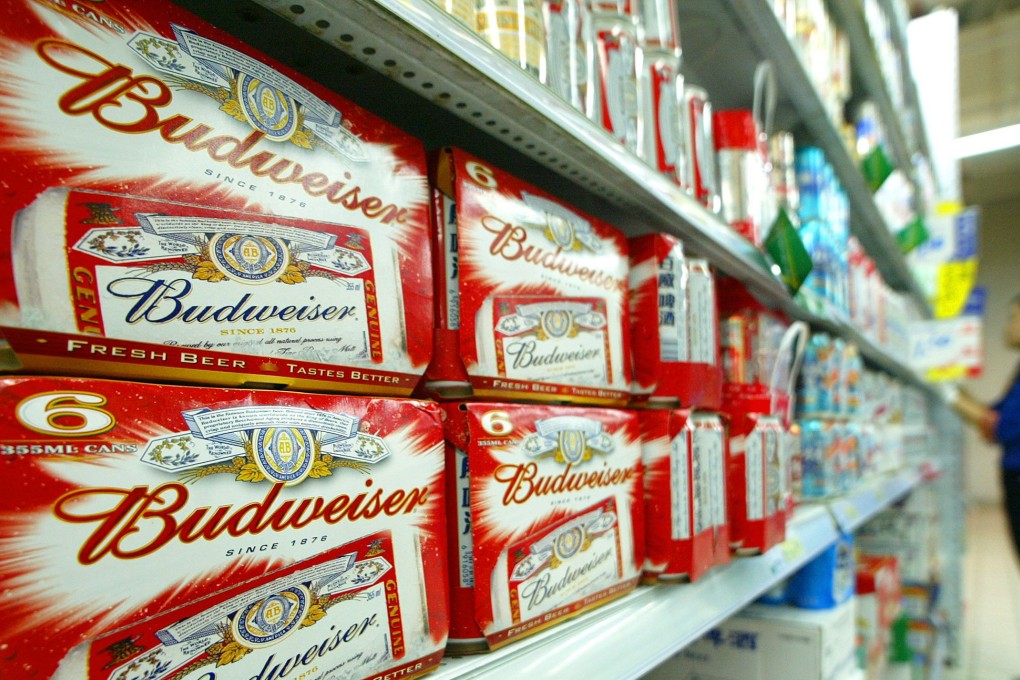 The IPO will give Budweiser Asia a market capitalisation of up to US$63.7 billion. Photo: AFP