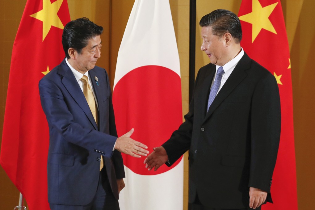 Chinese President Xi Jinping’s acceptance of an invitation from Japanese Prime Minister Shinzo Abe (left) for a state visit to Japan was in itself telling – even a year ago, such a trip was unthinkable. Photo: EPA-EFE