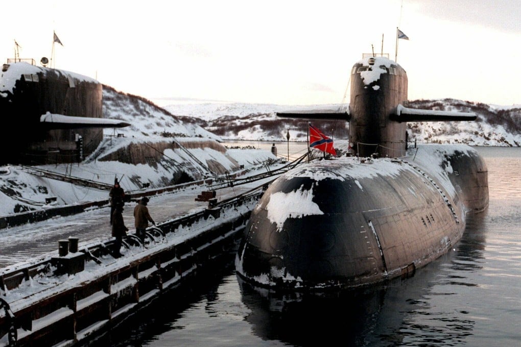 The vessel is now situated at a military base in the closed northern city of Severomorsk above the Arctic Circle. Photo: AP