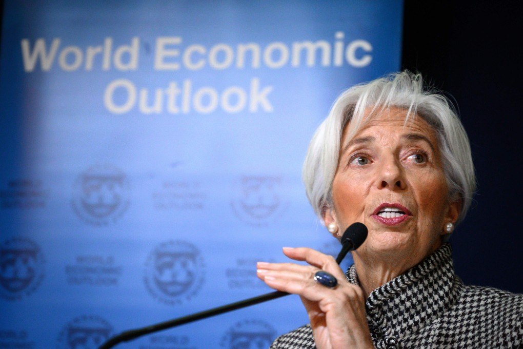 International Monetary Fund (IMF) Managing Director Christine Lagarde during a press conference on IMF World Economic Outlook ahead of the World Economic Forum (WEF) on January 21, 2019 in Davos, Switzerland. Photo: AFP