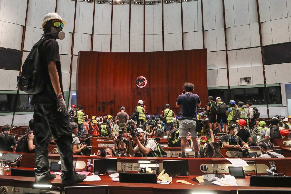 Even without the vandalism at Legco, the public would eventually grow tired of the protesters’ obstructionism and destructive antics. Photo: Sam Tsang
