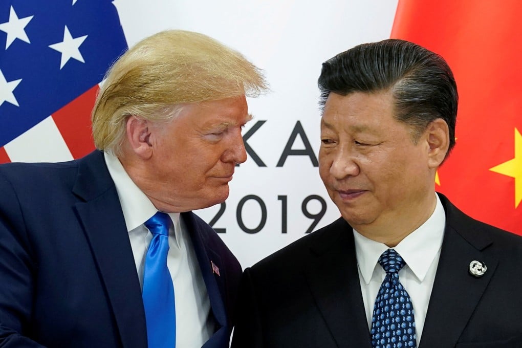 US President Donald Trump meets Chinese President Xi Jinping at the start of their bilateral meeting at the G20 leaders summit in Osaka on June 29. Photo: Reuters