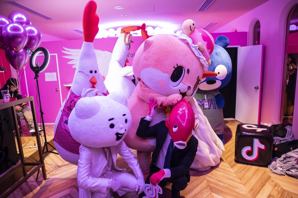 A TikTok party in Tokyo in February 2019. Photo: Bloomberg