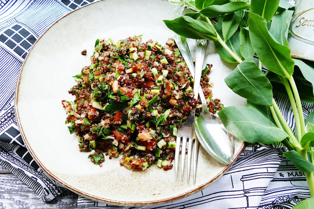A quinoa tabbouleh salad. Photo: Wynnie Chan