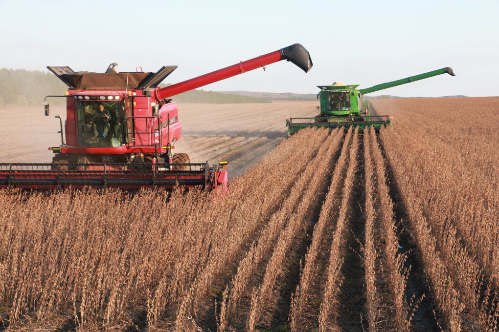 Soybeans are mainly grown in the northeastern, central and eastern parts of China. Photo: Xinhua