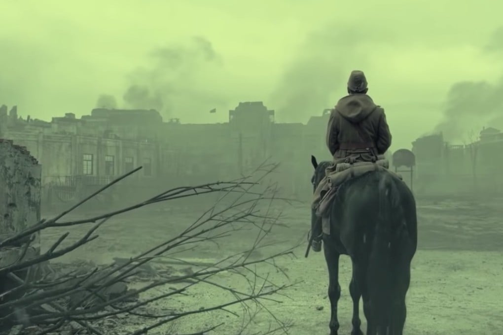 A scene from the World War II epic The Eight Hundred, which Chinese censors cancelled last month. Photo: YouTube