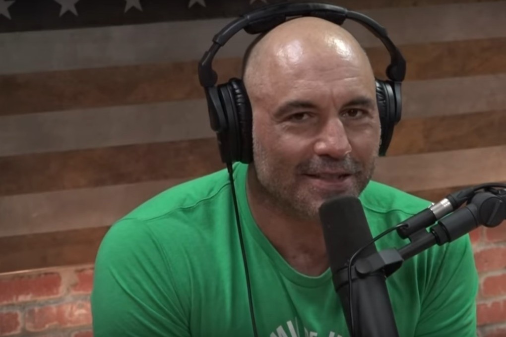 Joe Rogan speaks on his podcast. Photo: YouTube/Joe Rogan Experience