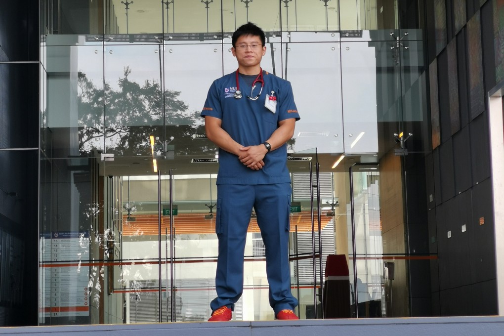 Ian Wee is a medical student and also Singapore’s top CrossFit athlete. Photo: Handout