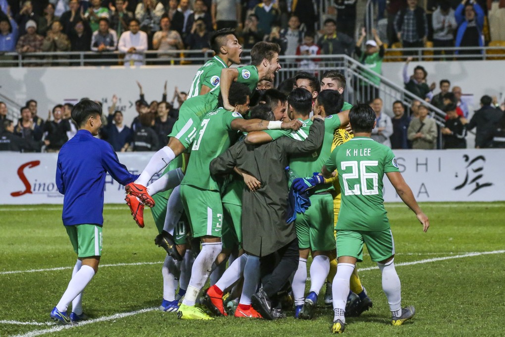 Wofoo Tai Po are the current Hong Kong Premier League champions. Photo: Felix Wong