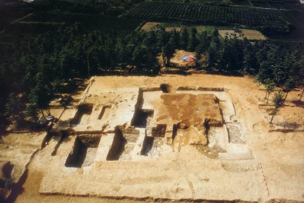 The Liangzhu site in Zhejiang dates back to 3,300BC. Photo: Thepaper.cn