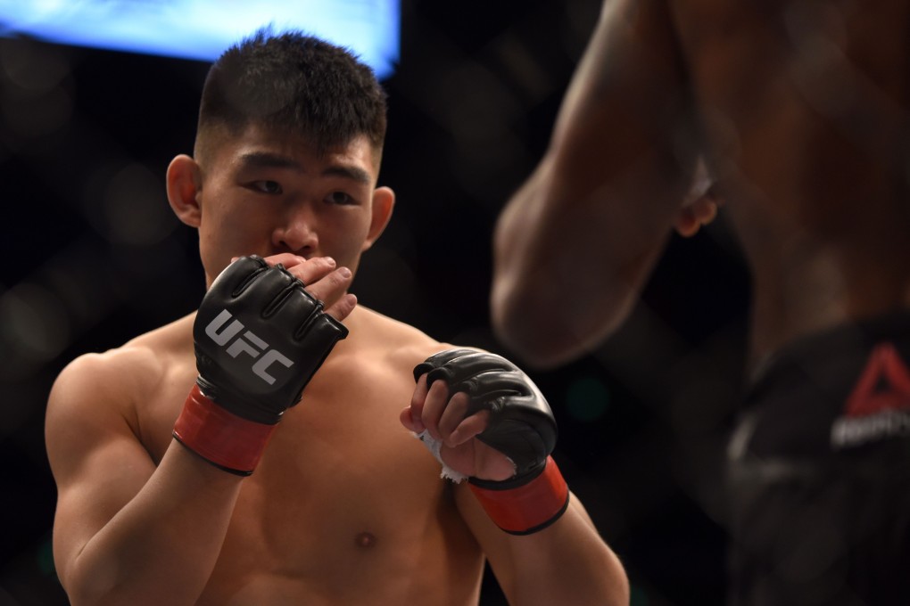 Song Yadong is now 4-0 in the UFC. Photo: AFP
