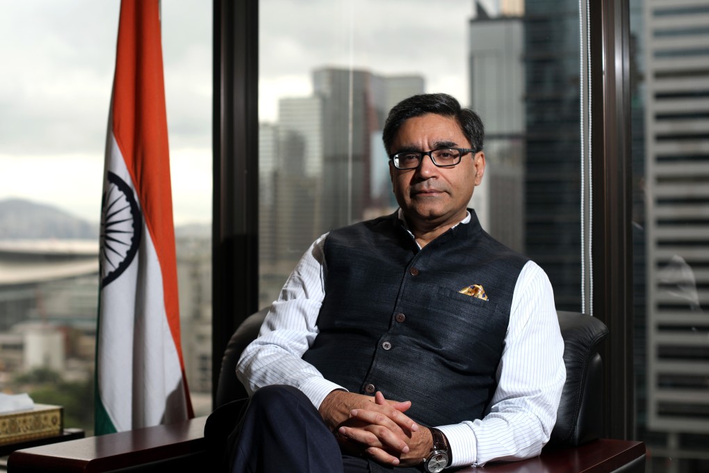 India’s ambassador to China, Vikram Misri, photographed at the Indian consulate in Hong Kong. Photo: Xiaomei Chen