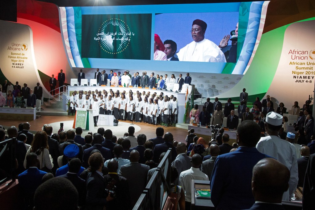 Niger's President Mahamadou Issoufou hailed it as ‘the greatest historical event for the African continent since the creation of the Organisation of African Unity in 1963,’ referring to the AU’s predecessor. Photo: Reuters