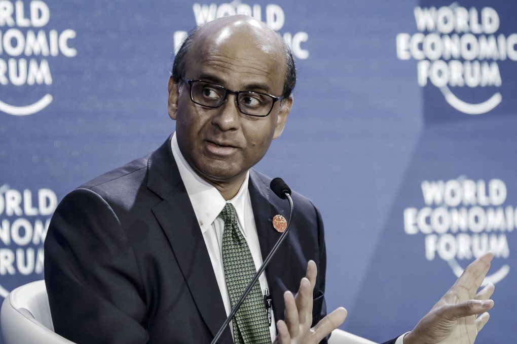 Singapore’s ex-finance tsar Tharman Shanmugaratnam has been shortlisted for the IMF’s top job. Photo: Bloomberg
