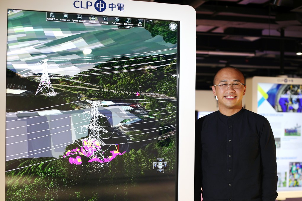 Electrical engineer Kyle Yip Wang-kui at CLP Power office in Sham Shui Po. Photo: Xiaomei Chen