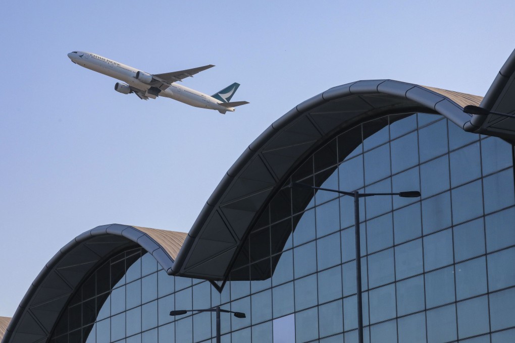 A Cathay Pacific aircraft taking off from the Hong Kong International Airport in Chek Lap Kok. Photo: Felix Wong