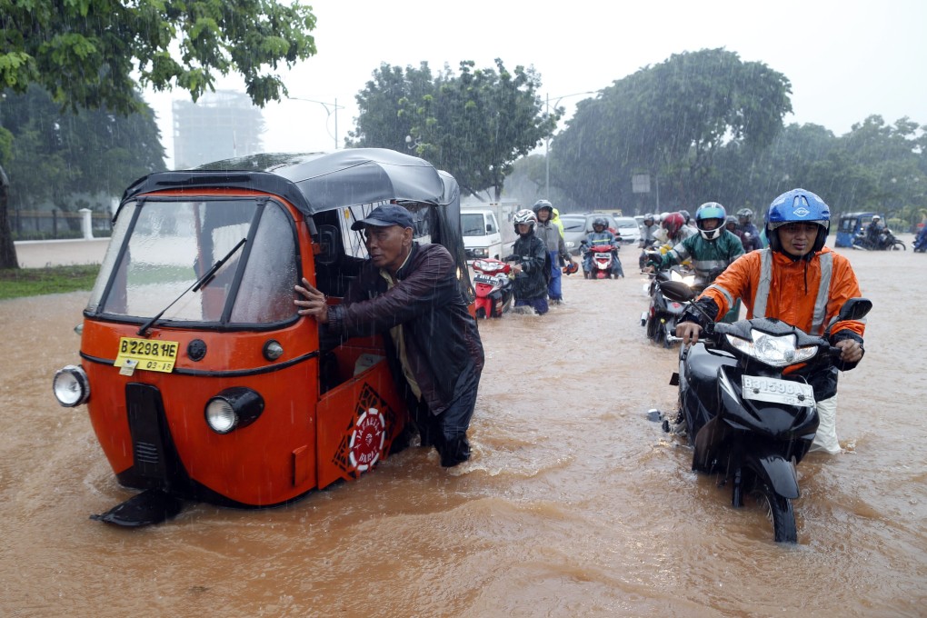 With parts of Jakarta sinking at an alarming rate, the result of land subsidence and rising sea levels, the government is looking for an alternative seat of power. Photo: EPA