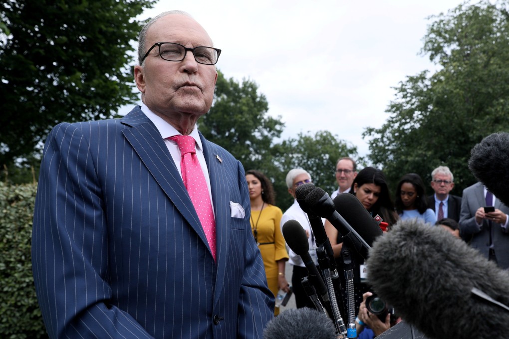 White House economic adviser Larry Kudlow. File photo: AFP