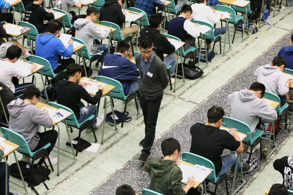 Students are finding out how they fared in their Diploma of Secondary Education (DSE) exams on Wednesday. Photo: SCMP