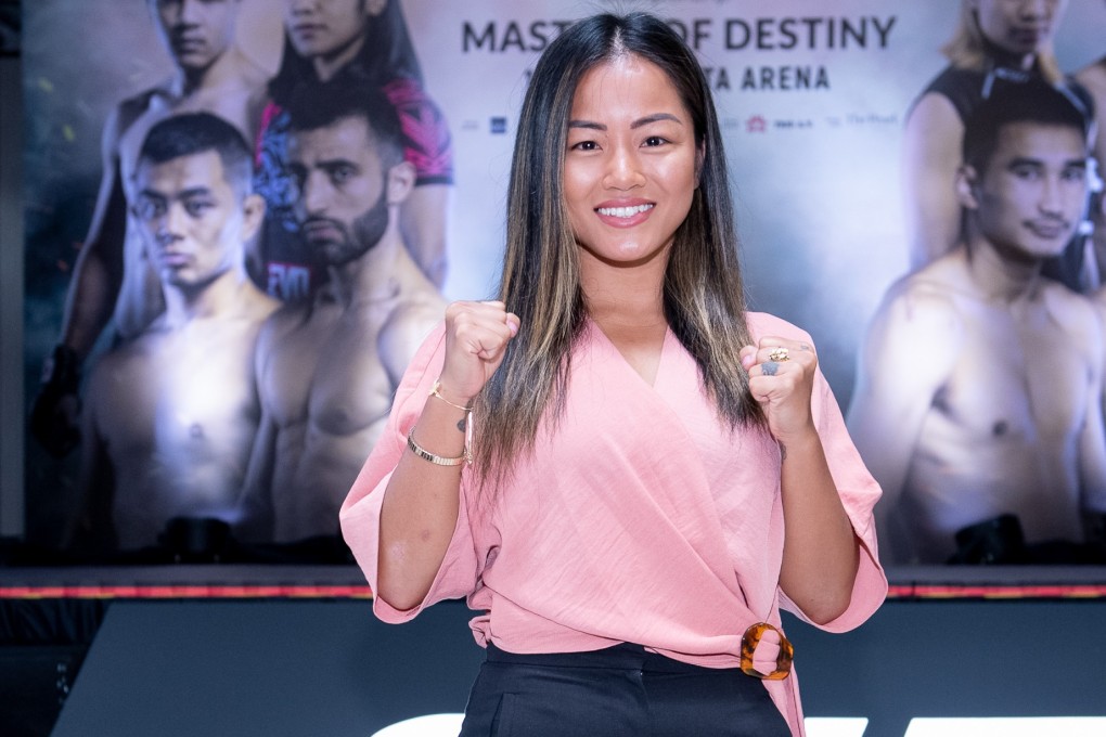 Bi Nguyen poses at the open workout in Kuala Lumpur. Photos: One Championship
