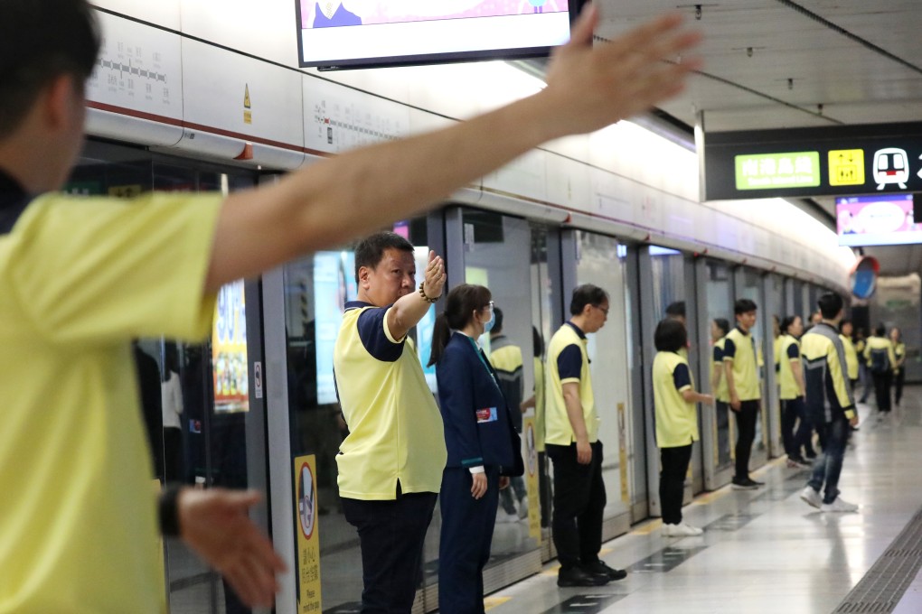 Salary increases this year range from 2.1 to 6.3 per cent for MTR workers. Photo: Nora Tam