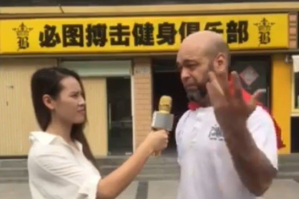 Pierre Francois Flores says he turned up at Xu Xiaodong’s gym to challenge the Chinese MMA fighter. Photo: Facebook/Pierre Francois Flores