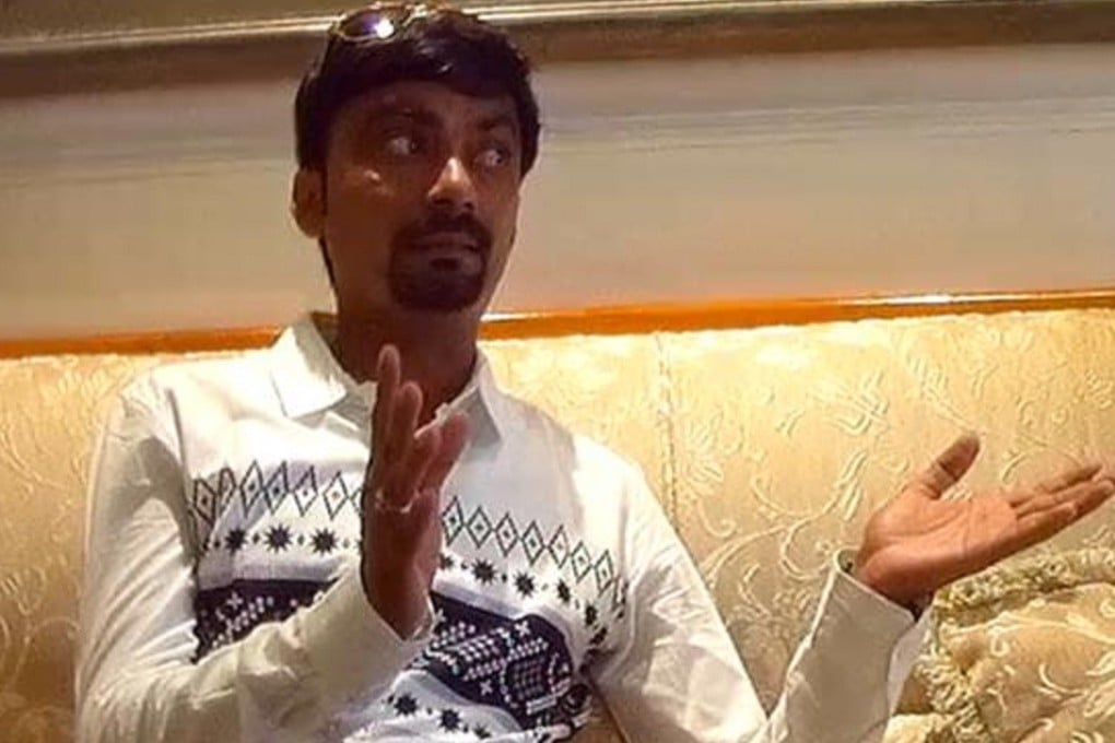 Aneel Munawar is pictured having talks with an investigation team posing as investors representing gambling syndicates. Photo: Al Jazeera