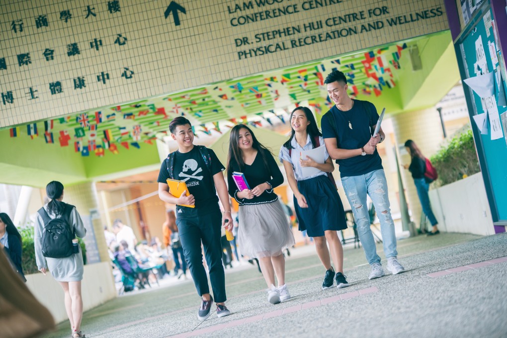 Students of Baptist University. Senior curriculum choices – for IB, A level, DSE, etc – should be made two to three years before.