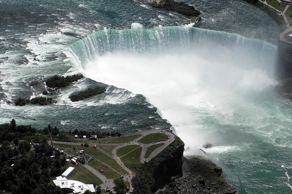 The Horseshoe section of Niagara Falls in June 2012. Photo: AFP