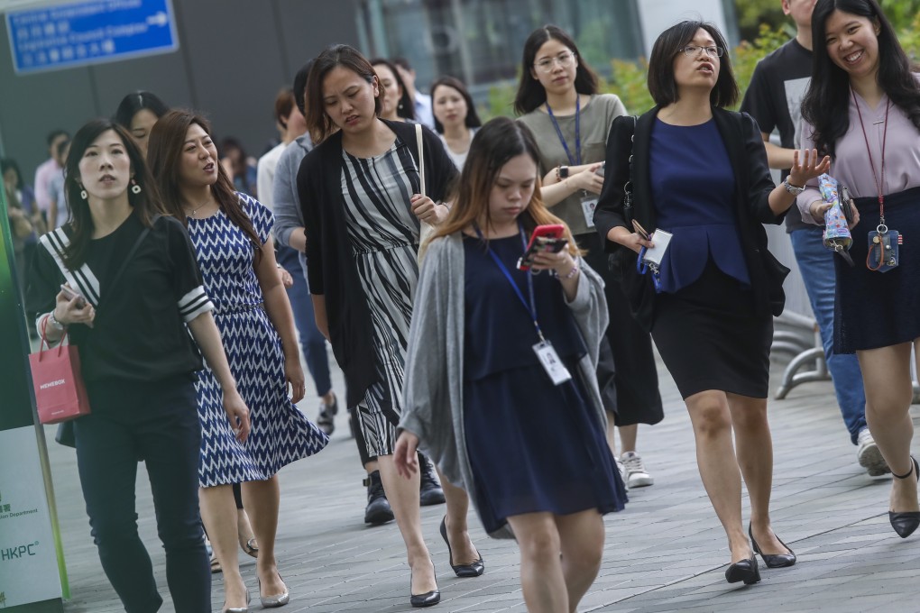 Hong Kong civil servants were set to have an annual salary increase approved, but recent extradition protests have pushed it back. Photo: K. Y. Cheng