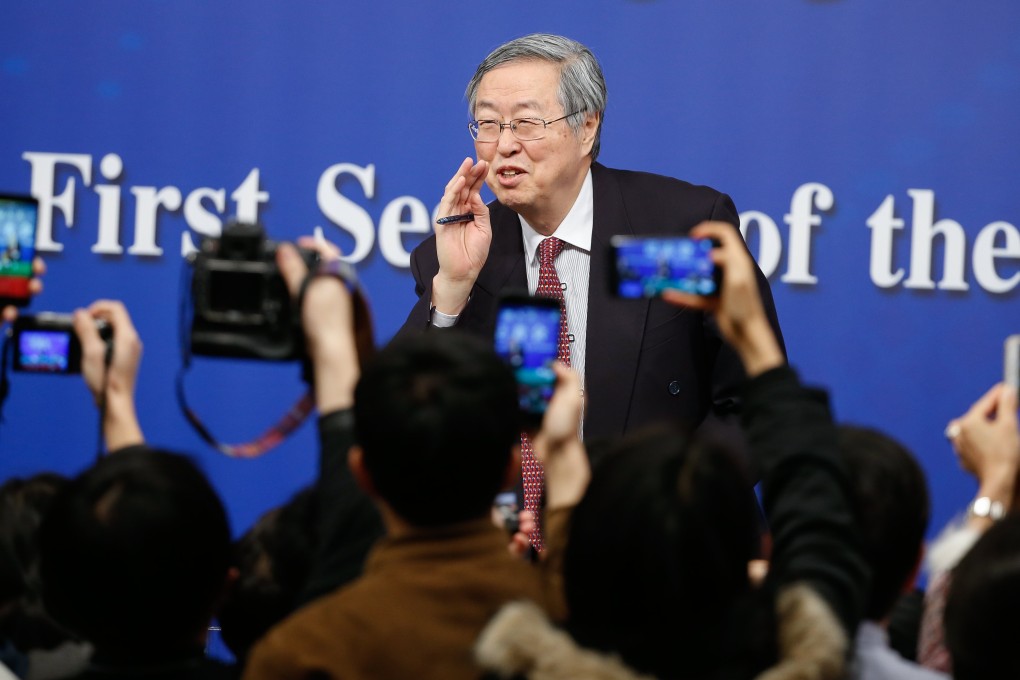 Zhou Xiaochuan served as the governor of the People’s Bank of China (PBOC) for over 15 years until 2018. Photo: EPA