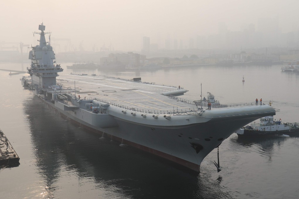 China’s Type 001A aircraft carrier has completed six rounds of sea trails but has yet to meet its “initial operating capability” requirements, insiders say. Photo: AFP