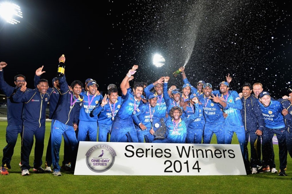 Sri Lanka were victorious on home soil in the ODI series against England in 2014, but did not know there was an attempted sting underway behind the scenes in the visiting camp. Photo: AFP