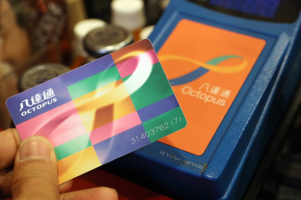 Octopus cards, launched in 1997, are Hong Kong’s most extensively used contactless smart cards. Photo: K.Y. Cheng
