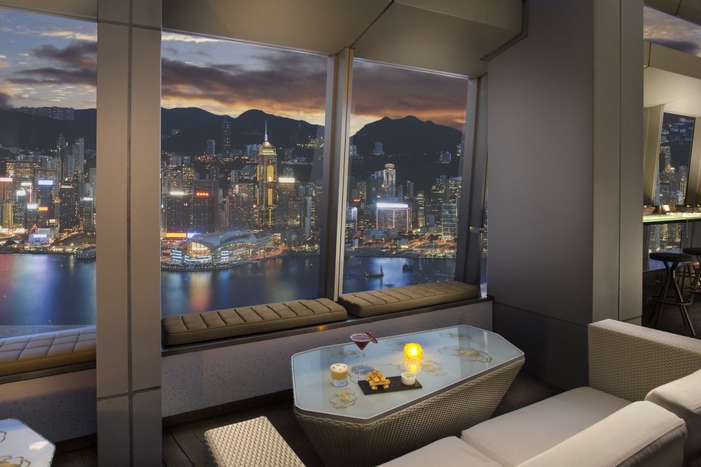 The view from Ozone at the Ritz-Carlton is one of 80 Hong Kong ‘location insights’ featured in the Explorest app.
