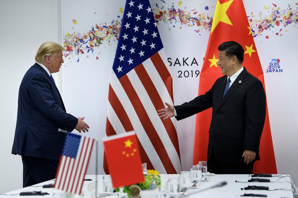 US President Donald Trump and China’s President Xi Jinping met at the G20 summit in Osaka in June. Photo: AFP