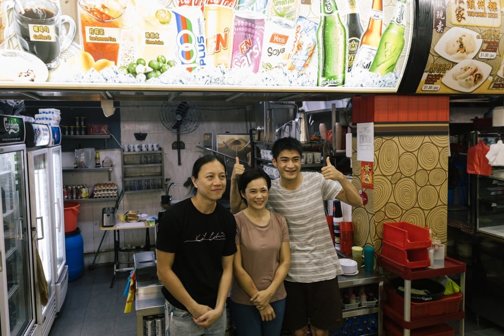 HBO’s Invisible Stories cast and crew (from left) producer Ler Jiyuan, actress Yeo Yann Yann and actor Devin Pan.