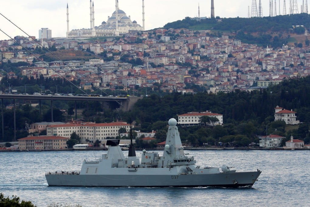 British Royal Navy destroyer HMS Duncan. Photo: Reuters