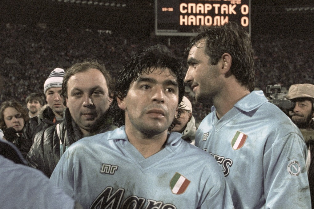 Deng Xiaoping’s hopes of convincing Napoli and Argentina star Diego Maradona to play in China came to nothing. Photo:Alamy