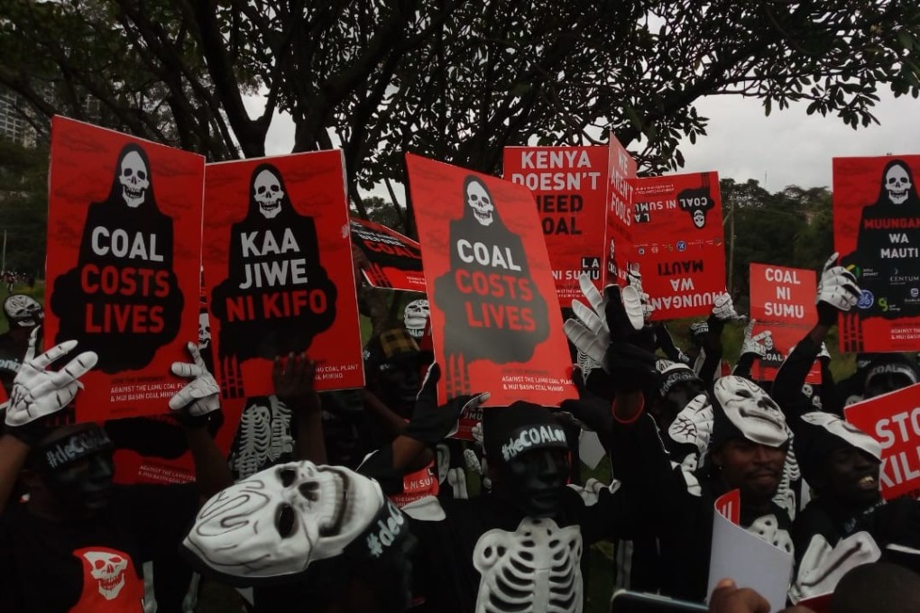 A proposed coal-fired power plant in Kenya involving four Chinese companies has provoked protests. Photo: Handout