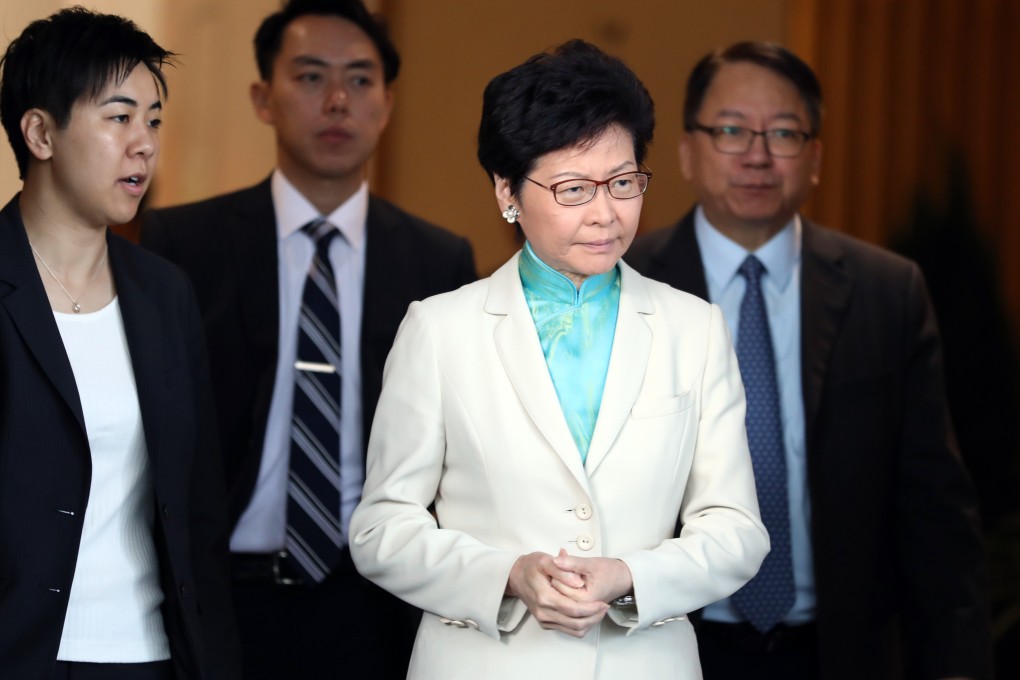 According to a report by the Financial Times, Carrie Lam offered to step down as chief executive but Beijing refused her resignation. Photo: Nora Tam