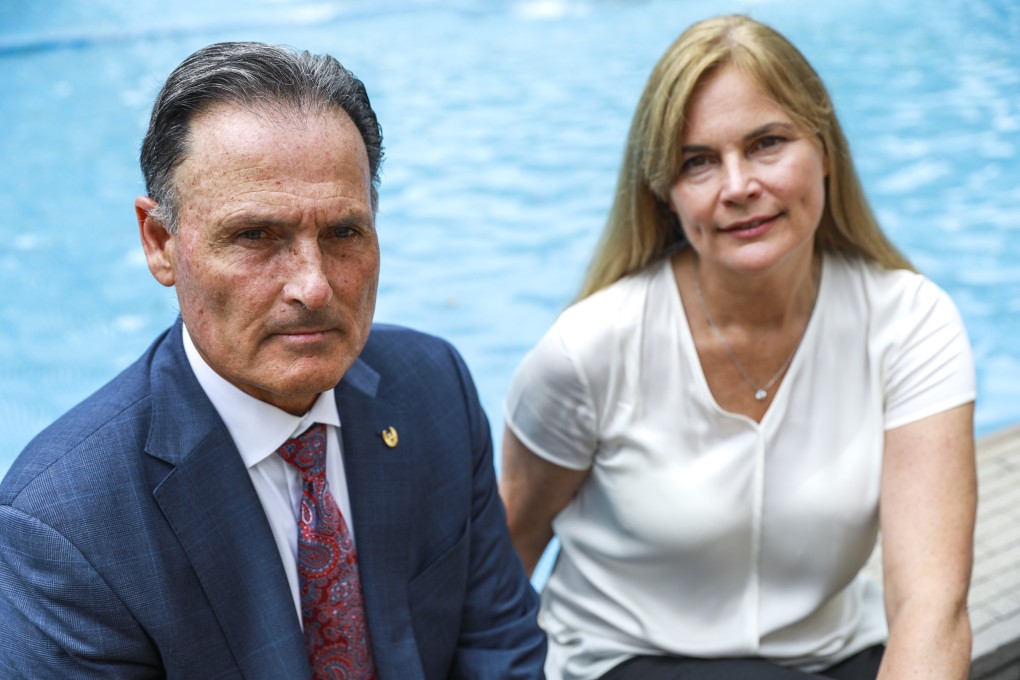 Gordon Ceresino, vice-chairman of Federated Investors, and Harriet Steel, global head of business development at Hermes Investment Management, say their companies will continue to expand in Hong Kong. Photo: May Tse