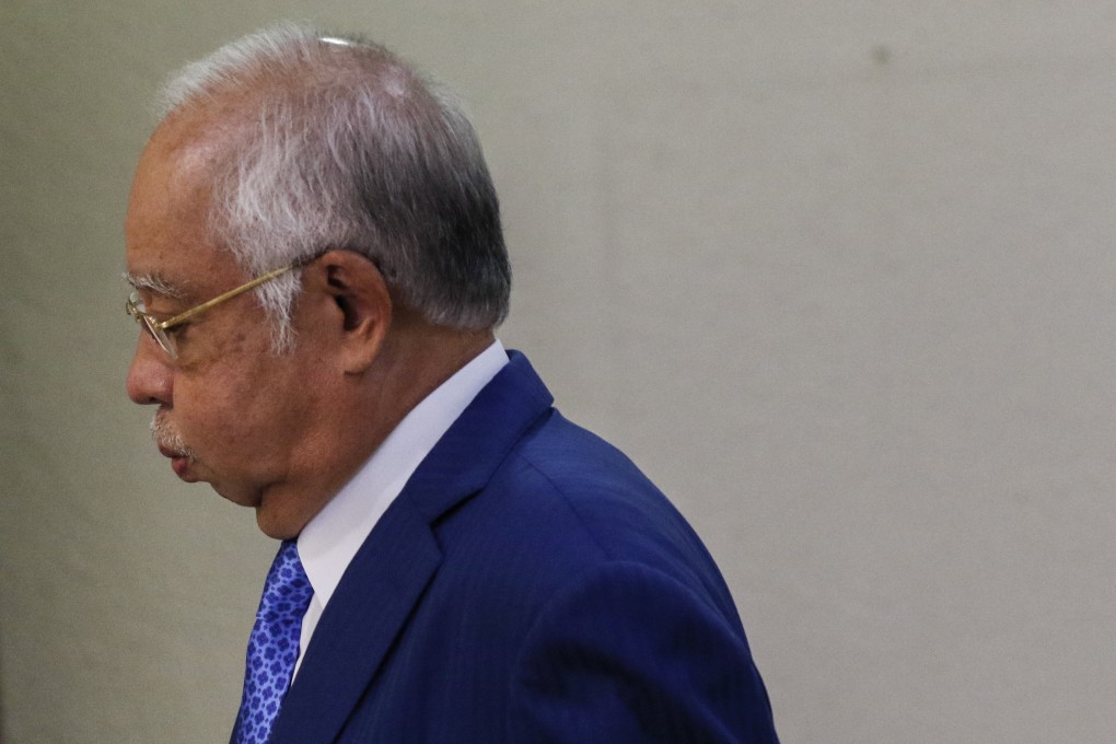 Former Malaysian Prime Minister Najib Razak is currently on trial for corruption. Photo: EPA