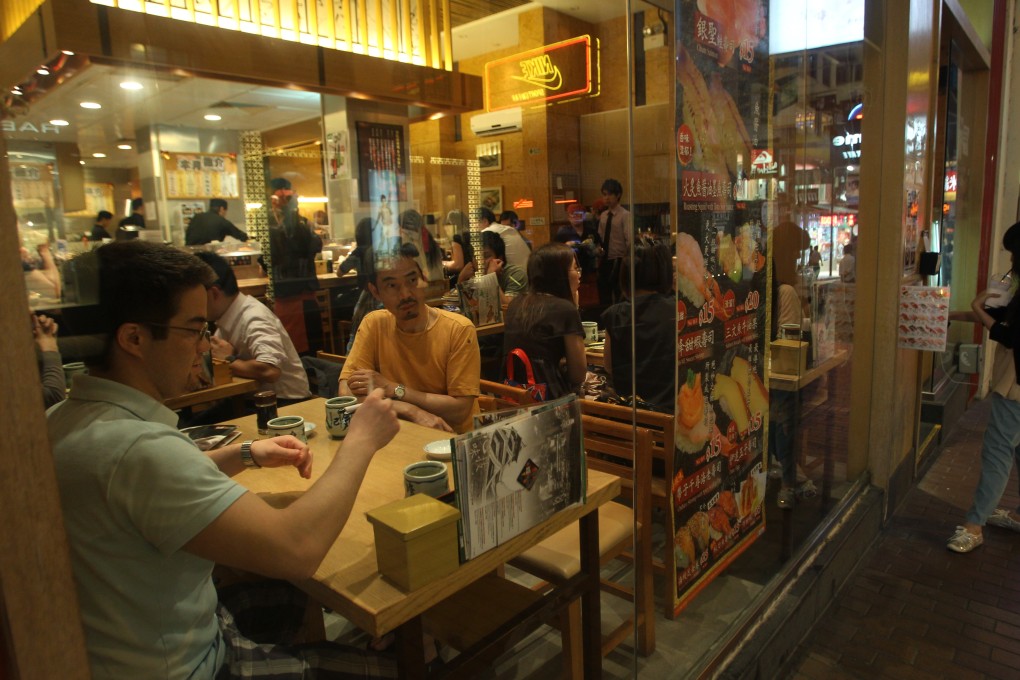 Restaurant rents in Causeway Bay are expected to fall in the second half, according to Cushman & Wakefield. Photo: David Wong
