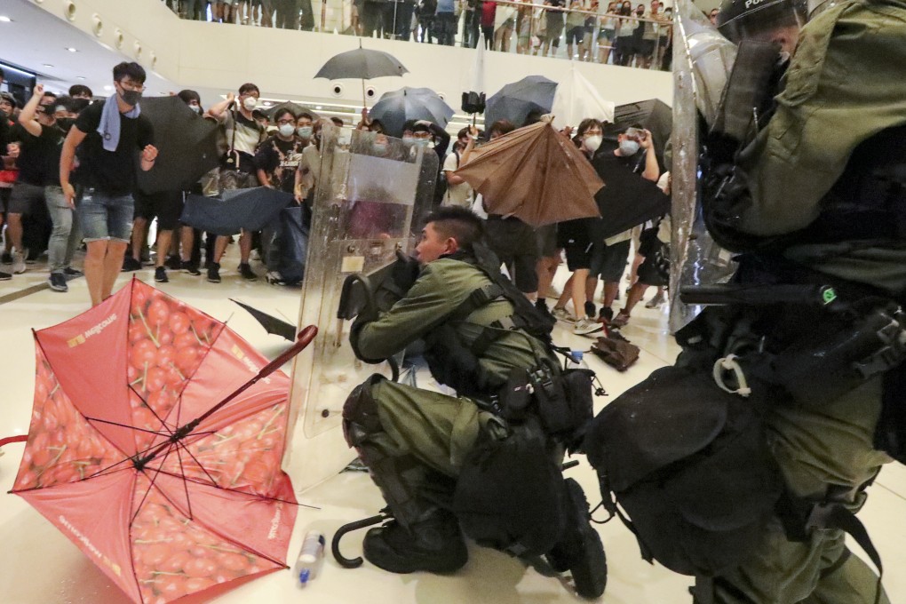 Police have been caught in the middle of a political crisis that should not be repackaged as a law-and-order issue in which they are used to solve what is essentially a political problem. Photo: Felix Wong