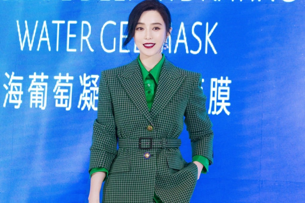 Fan Bingbing has been out of the spotlight since she was caught up in a tax evasion scandal. In a rare appearance she wore a green pantsuit designed by Clare Waight Keller, artistic director of Givenchy, from the label’sautumn-winter 2019 collection.