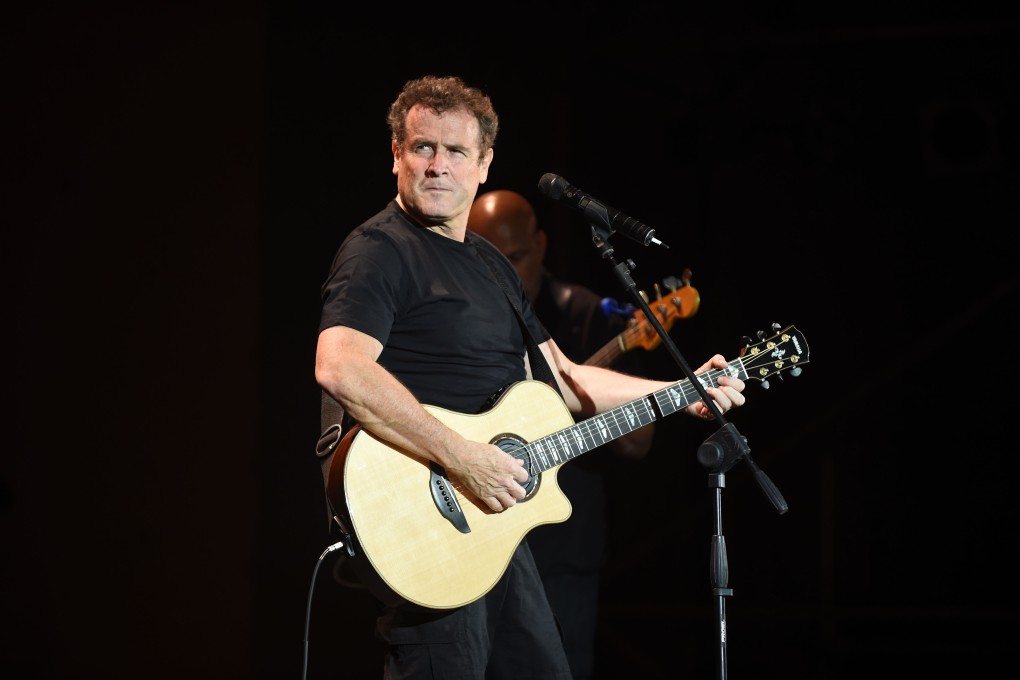 Singer Johnny Clegg performing in Fez, Morocco. Photo: AFP