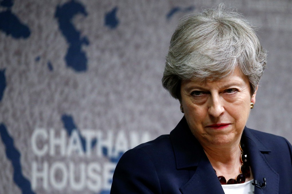 British Prime Minister Theresa May on Wednesday criticised the increasing intolerance and absolutism of world politics. Photo: Reuters