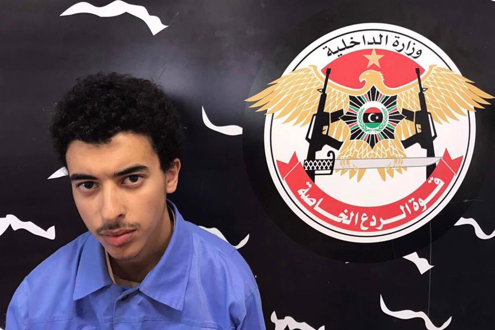 Hashem Abedi, the younger brother of Manchester Arena bomber Salman Abedi after he was arrested in Tripoli, Libya in May 2017. Photo: EPA