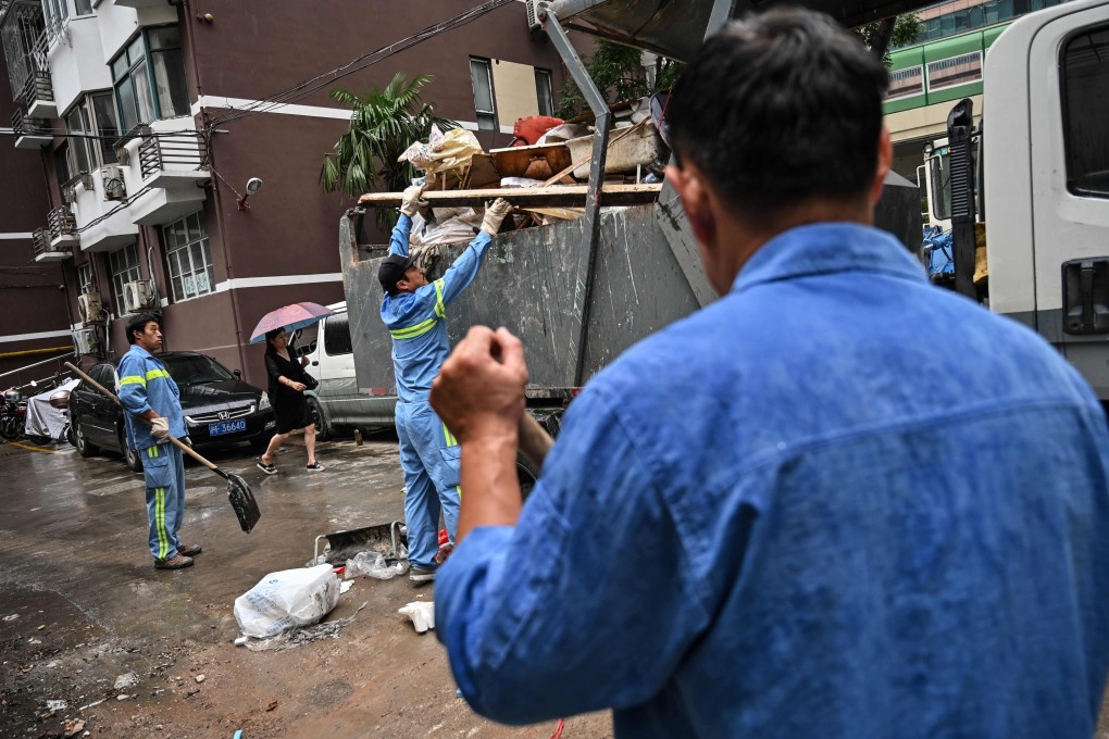 Shanghai has taken the initiative to introduce strict trash sorting and recycling rules. Photo: AFP